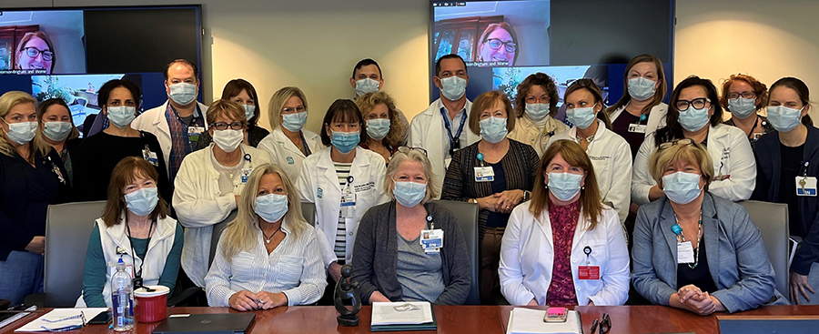 Photo of recent DAISY recipient